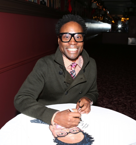 Photo Coverage: KINKY BOOTS' Billy Porter, Stark Sands, Annaleigh Ashford & Jerry Mitchell Unveil Sardi's Portraits! Image