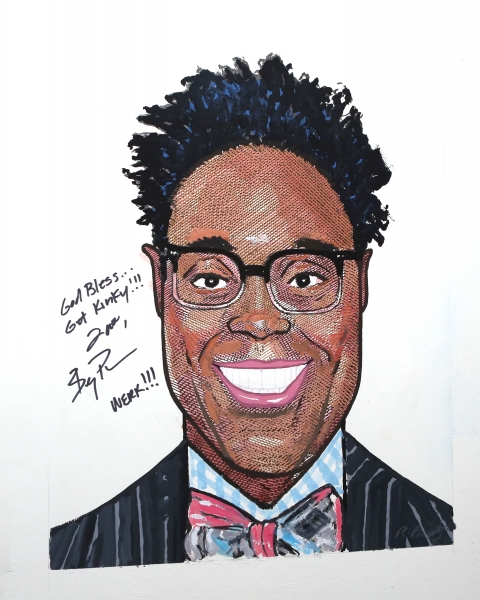Photo Coverage: KINKY BOOTS' Billy Porter, Stark Sands, Annaleigh Ashford & Jerry Mitchell Unveil Sardi's Portraits! Image