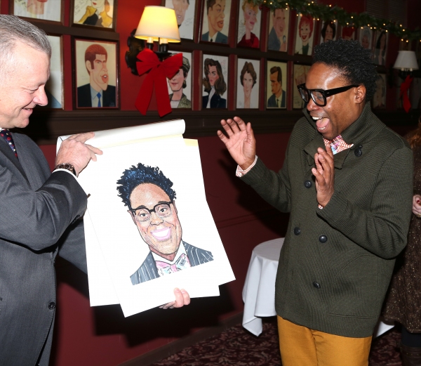 Photo Coverage: KINKY BOOTS' Billy Porter, Stark Sands, Annaleigh Ashford & Jerry Mitchell Unveil Sardi's Portraits! Image