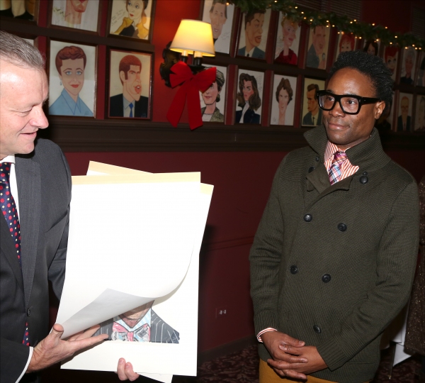 Photo Coverage: KINKY BOOTS' Billy Porter, Stark Sands, Annaleigh Ashford & Jerry Mitchell Unveil Sardi's Portraits! Image