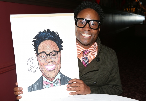 Photo Coverage: KINKY BOOTS' Billy Porter, Stark Sands, Annaleigh Ashford & Jerry Mitchell Unveil Sardi's Portraits! Image