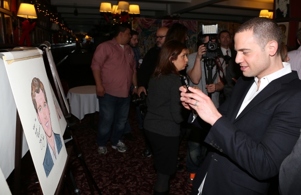 Photo Coverage: KINKY BOOTS' Billy Porter, Stark Sands, Annaleigh Ashford & Jerry Mitchell Unveil Sardi's Portraits! Image