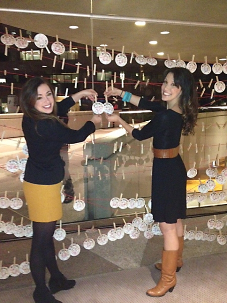 Photo Flash: EVITA's Caroline Bowman and Desi Oakley Have Fun at Segerstrom Center Image