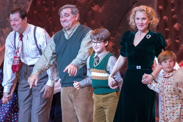 Photo Coverage: A CHRISTMAS STORY Returns to NYC! Inside the Opening Night Curtain Call  Image