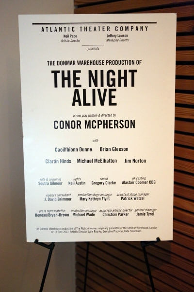 Photo Coverage: Inside Opening Night of Atlantic Theater Company's THE NIGHT ALIVE Image