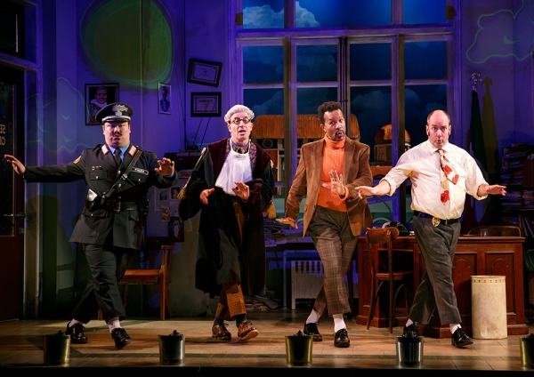 Photo Flash: First Look at Steven Epp, Liam Craig and More in ACCIDENTAL DEATH OF AN ANARCHIST Image
