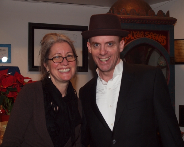 Costume Designer Sharon McGunigle and Matt Walker Photo