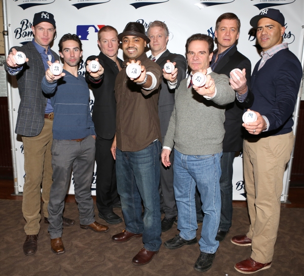 Photo Coverage: Batter Up! Meet the Broadway Cast of BRONX BOMBERS Image
