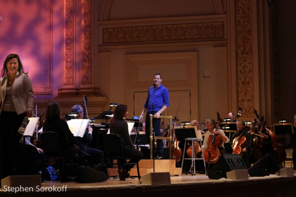 Photo Coverage: In Rehearsal with Ashley Brown & Steven Reineke with New York Pops  Image