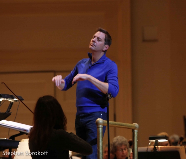 Photo Coverage: In Rehearsal with Ashley Brown & Steven Reineke with New York Pops  Image