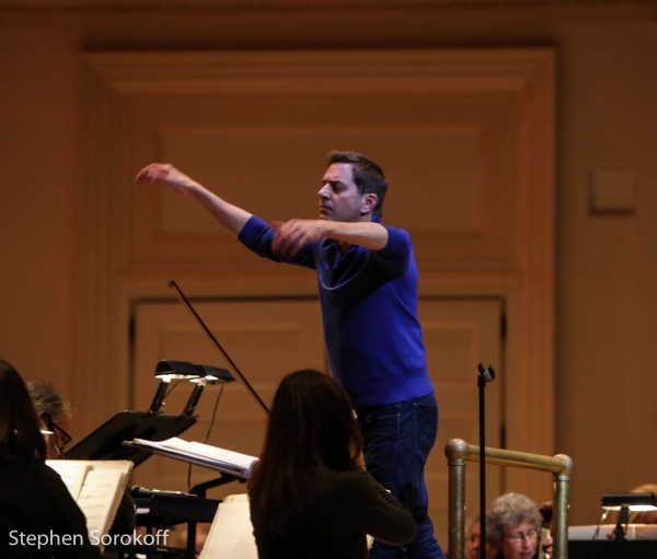 Photo Coverage: In Rehearsal with Ashley Brown & Steven Reineke with New York Pops 