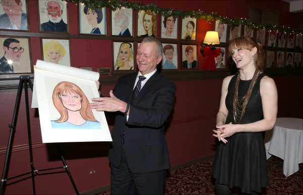 Photo Coverage: BIG FISH's Kate Baldwin Unveils Sardi's Portrait Image