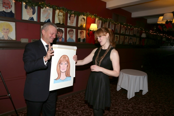 Photo Coverage: BIG FISH's Kate Baldwin Unveils Sardi's Portrait Image