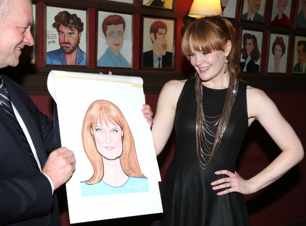 Photo Coverage: BIG FISH's Kate Baldwin Unveils Sardi's Portrait Image