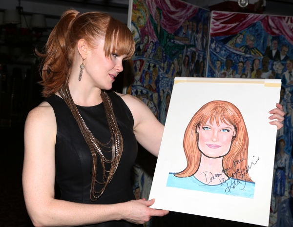 Photo Coverage: BIG FISH's Kate Baldwin Unveils Sardi's Portrait Image