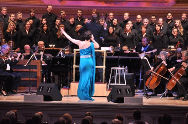 Ashley Brown and Steven Reineke with The New York Pops and Essential Voices USA Photo
