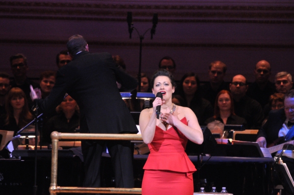 Photo Coverage: Go UNDER THE MISTLETOE with Ashley Brown & the NY Pops Image