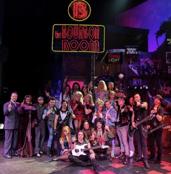 Photo Flash: ROCK OF AGES Celebrates First Anniversary in Las Vegas 