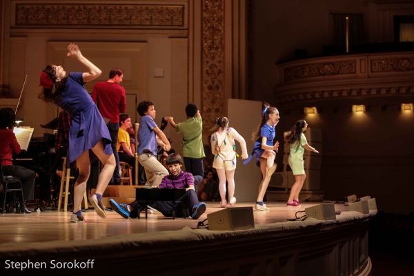 Photo Coverage: In Rehearsal with the NY Pops for A CHARLIE BROWN CHRISTMAS Image