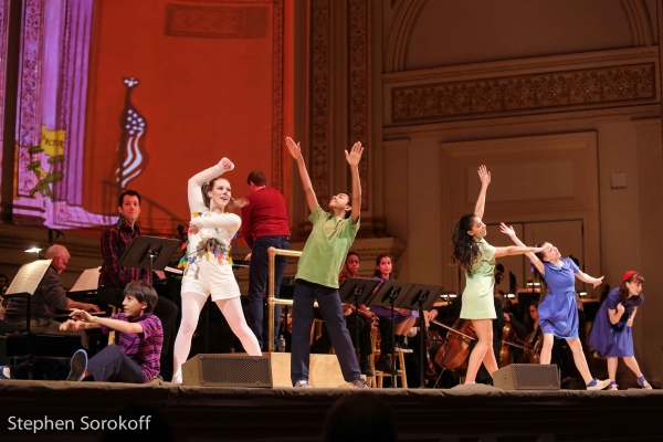 Photo Coverage: In Rehearsal with the NY Pops for A CHARLIE BROWN CHRISTMAS Image