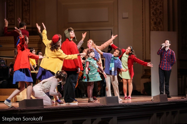 Photo Coverage: In Rehearsal with the NY Pops for A CHARLIE BROWN CHRISTMAS Image