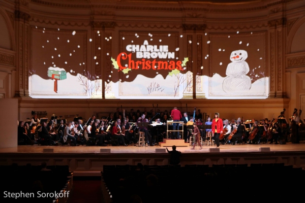 Photo Coverage: In Rehearsal with the NY Pops for A CHARLIE BROWN CHRISTMAS Image