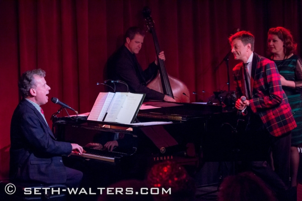 Photo Flash: A SWINGING BIRDLAND CHRISTMAS with Klea Blackhurst, Jim Caruso, Billy Stritch & More Image