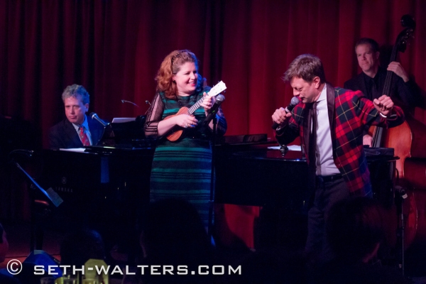 Photo Flash: A SWINGING BIRDLAND CHRISTMAS with Klea Blackhurst, Jim Caruso, Billy Stritch & More Image