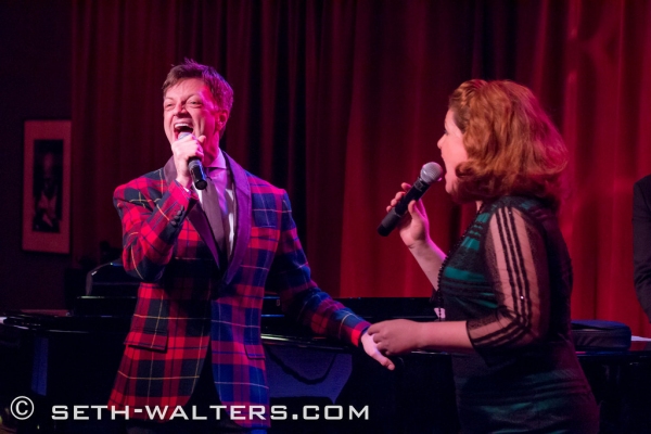 Photo Flash: A SWINGING BIRDLAND CHRISTMAS with Klea Blackhurst, Jim Caruso, Billy Stritch & More Image