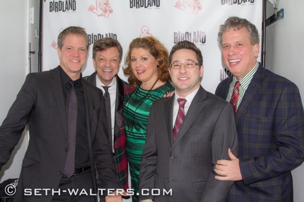 Photo Flash: A SWINGING BIRDLAND CHRISTMAS with Klea Blackhurst, Jim Caruso, Billy Stritch & More Image
