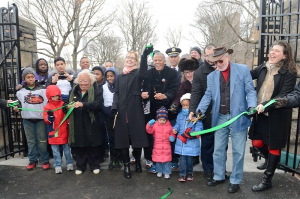 Photo Flash: NYC Parks Cuts Ribbon on Fort Washington Park Restoration Image