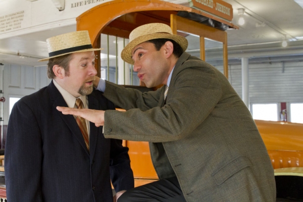 Photo Flash: Sneak Peek at Rudy Guerrero and Bill Fahrner in Theatre Rhino's ROAD SHOW Image