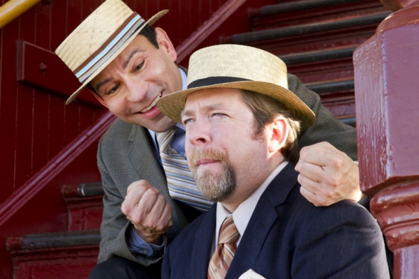 Photo Flash: Sneak Peek at Rudy Guerrero and Bill Fahrner in Theatre Rhino's ROAD SHOW Image