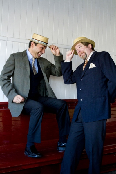 Photo Flash: Sneak Peek at Rudy Guerrero and Bill Fahrner in Theatre Rhino's ROAD SHOW Image