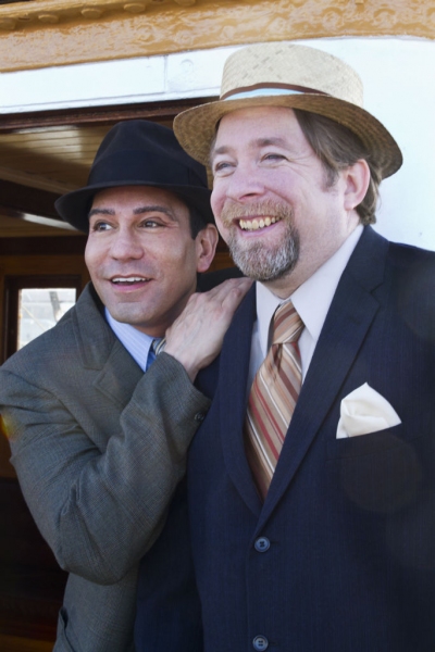 Photo Flash: Sneak Peek at Rudy Guerrero and Bill Fahrner in Theatre Rhino's ROAD SHOW Image