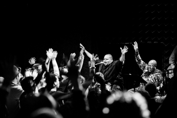 Toshi Reagon performing in Toshi Reagon & BIGLovely: Sacred Stories, a one-night-only Photo