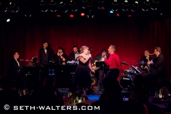 Photo Flash: Jenna Esposito & Jim Van Slyke Perform Music of Connie Francis and Neil Sedaka at Birdland Image