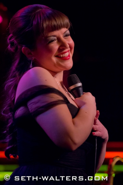 Photo Flash: Jenna Esposito & Jim Van Slyke Perform Music of Connie Francis and Neil Sedaka at Birdland Image