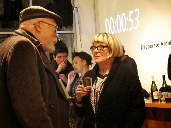 Photo Flash: Split Britches' DESPERATE ARCHIVES Draws Crowds Despite Winter Storm Hercules 