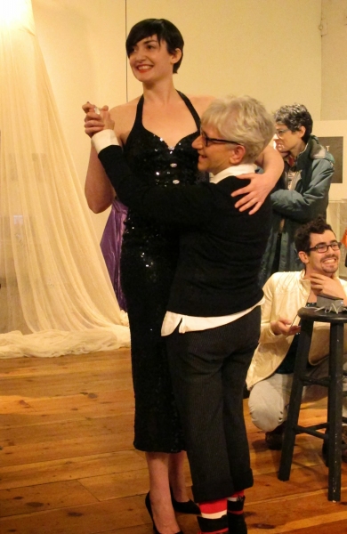 Photo Flash: Split Britches' DESPERATE ARCHIVES Draws Crowds Despite Winter Storm Hercules Image