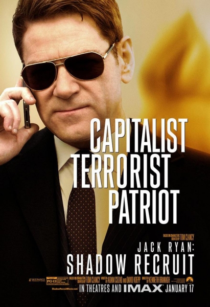 Photo Flash: Kenneth Branagh in New Poster for JACK RYAN: SHADOW RECRUIT 