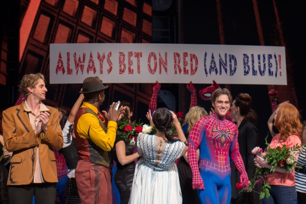 Photo Coverage: SPIDER-MAN: TURN OFF THE DARK Takes Final Flight on Broadway; Inside Closing Night Curtain Call! 