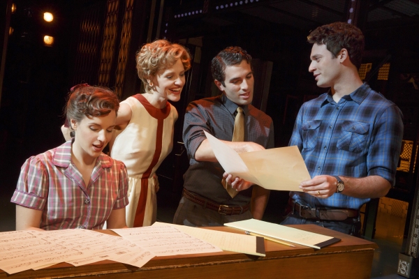 Jessie Mueller, Anika Larson, Jarrod Spector, Jake Epstein  Photo