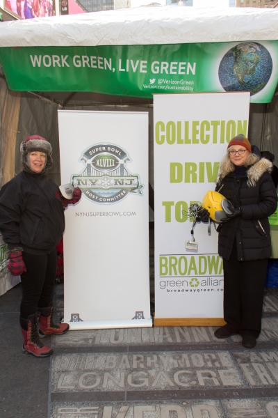 Photo Coverage: Broadway Unites in Duffy Square for Green Alliance Recycling Event! Image