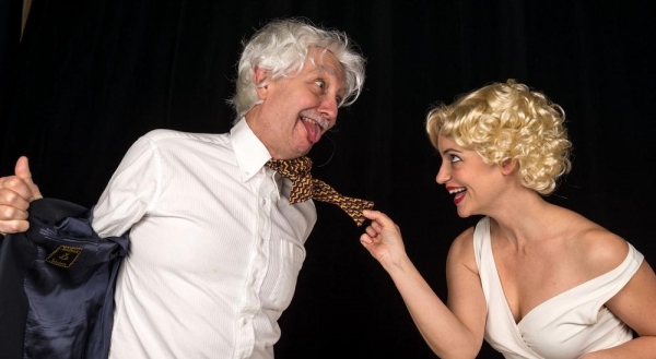 Richard McElvain (The Professor) and Stacy Fischer (The Actress) Photo