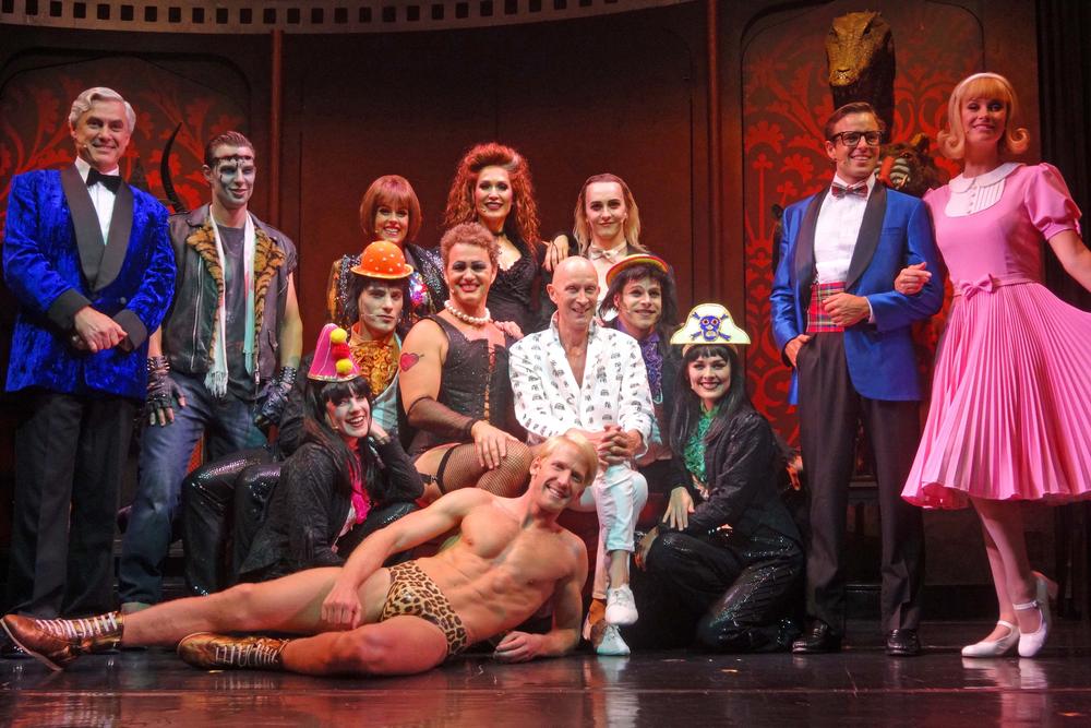 Photo Flash: Creator Richard O'Brien with the Australian Cast of ROCKY HORROR Image