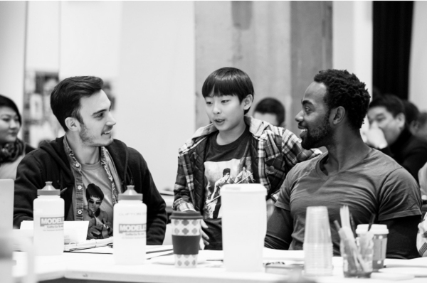 Photo Flash: In Rehearsal with Cole Horibe, Phoebe Strole & More for Signature Theatre's KUNG FU Image
