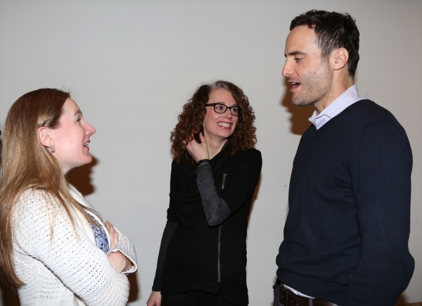 Photo Coverage: First Day of Rehearsal for Sarah Ruhl's STAGE KISS at Playwrights Horizons Image