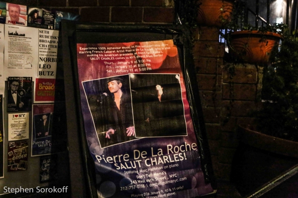 Photo Coverage: Pierre De La Roche 'Salut Charles! Plays Don't Tell Mama's Image