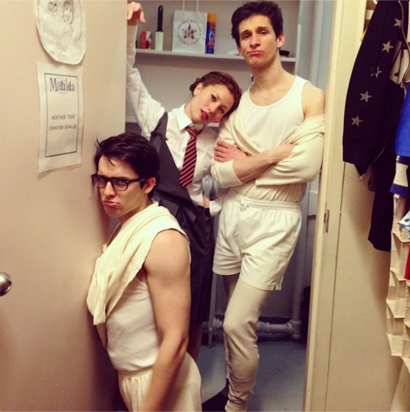 Photo Flash: Saturday Intermission Pics, Jan 11 - GHOST Tour Celebrates 100th Performance and More! Image